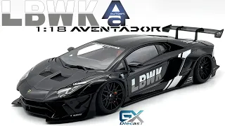 1/18 AUTOart LB-WORKS Lamborghini Aventador Limited Edition (Black)
