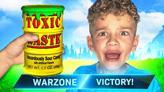 Warzone, but the Loser Eats THE WORLDS SOUREST CANDY!