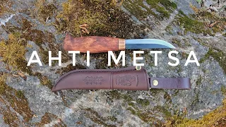 Ahti metsa knife , Bushcraft. Уютный обзор на финский нож.