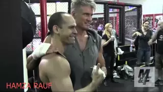 Dolph Lundgren Muscle   Fitness Cover Shoot