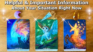 🔮 Helpful & Important Information About Your Situation Right Now 🔮 Timeless Pick a Card Reading 🔮