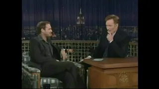 Josh Lucas on "Late Night with Conan O'Brien" - 10/9/03