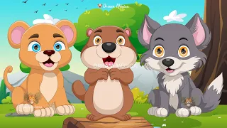 Lovely Animal Sounds In 30 Minutes: Lioness, Beaver, Wolf, Capybara | Soothing Music