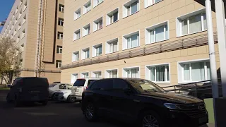 Боткинская больница. Иду лечить глазик. 07.10.2021 год. Москва.