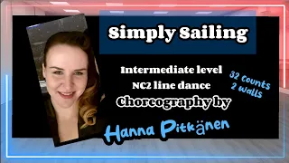 SIMPLY SAILING line dance choreography by Hanna Pitkänen