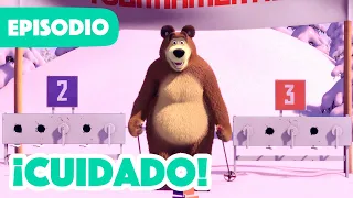 Masha y el Oso Castellano💥NUEVO EPISODIO 2024💥 ¡Cuidado! 🎿 ⛰️ (Episodio 14)