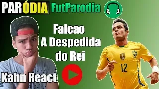 ♫ A DESPEDIDA DE FALCÃO - O REI DO FUTSAL | Paródia Meu Abrigo - Melim [React/Analise]