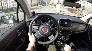 2022 Fiat 500X 1 3 150HP   POV Test Drive Joe Black