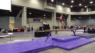 Ella Hodges - Beam - Nationals 2018