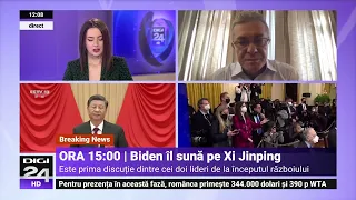 Cristian Diaconescu: China încearcă să-și gestioneze interesele și să-și echilibreze așteptările