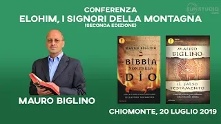 SunStudio-conference Mauro Biglino "Elohim, the lords of the mountain" | Chiomonte (TO) 20-7-19