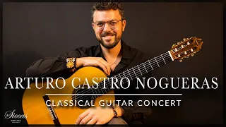 ARTURO CASTRO NOGUERAS - Online Guitar concert | Latin American Music | Siccas Guitars