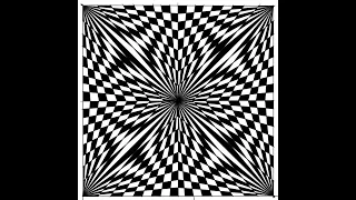 [OP ART] How to draw optical illusion art | Geometric art #17  @linexline