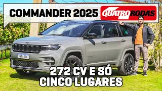 JEEP COMMANDER 2025 com 2.0 TURBO de 272 cv anda muito mais que PULSE ABARTH