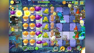 Plants vs zombies 2 / Dark Ages / Night 18