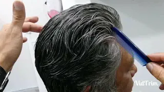 (como)// hacer corte de pelo a tijera paso a paso técnica fácil en español