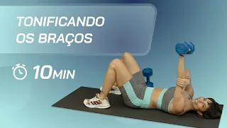 Exercícios para acabar com braço flacido - Treino de tríceps - Carol Borba