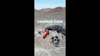 Emerging from Lovelock Cave, home of the Legendary Red Haired Giants