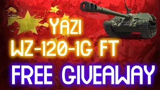 Yazi WZ-120-1G FT: FREE GIVEAWAY Video! II Wot Console - World of Tanks Console Modern Armour