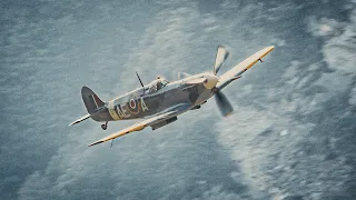 🇬🇧 Supermarine Spitfire a Symphony of Power: Rolls Royce Merlin Roar up [4K]