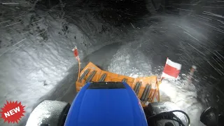 ❄Schneeräumung❄ geht weiter!Kommen jetzt extreme Schneemassen?🌨🚜😳 #snowplow #snow #hauer #alps