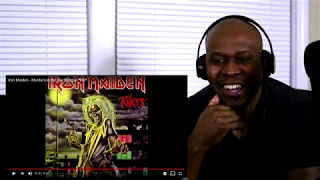 Amazing  Reaction To Iron Maiden- Murders in the  Rue Morgue