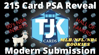 215 Card PSA Reveal - Modern Submission #6387 - HUGE Difference in grades - New graders to blame???