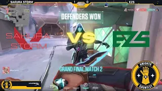 GRAND FINAL | EZ5 VS SAKURA STORM | Match 2 | Knights Gauntlet Qualifier