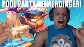 LOLTYLER1: DESTROYING DIAMONDS WITH NEW POOL PARTY HEIMERDINGER!