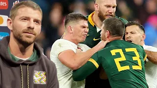 Willie Le Roux explains his actions at the end of the RWC Semi-Final | Springboks Press Conference