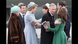 King Philip & Queen Mathilde Of The Belgians State visits Denmark Day 1