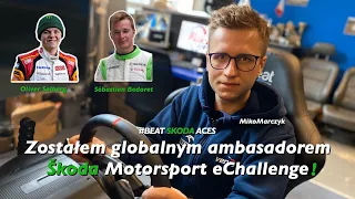 Zostałem globalnym ambasadorem Škoda Motorsport eChallenge / Miko Marczyk