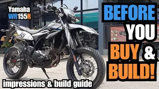 YAMAHA WR155R - UNDERRATED Enduro Ideal for your Entry level SUPERMOTO BUILD! - TheManoy66