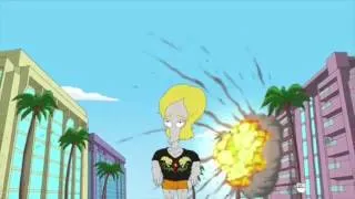 Shorts, shirt - Miami. Roger the alien. American Dad