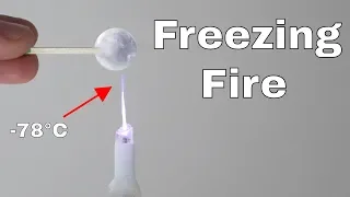 Making Fire That Actually Freezes Things Instead of Burns Them—Cold Fire Part 2