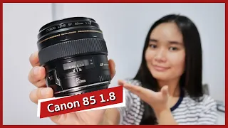 รีวิวเลนส์ Canon EF 85 f1.8 เลนส์ละลายหลัง ราคามิตรภาพ