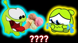 9 Om Nom & Nibble Nom "Ice Cream & Crying" Sound Variations in 36 Seconds