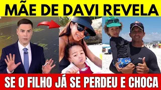 MUITO TRISTE!!MÃE DE DAVI REVELA SE O FILHO JÁ SE PERDEU NA PRAIA E CHOCA