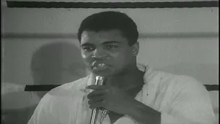 Rare footage: Newsreel of Muhammad Ali preparing to fight Ernie Terrell