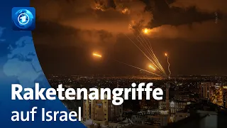 Palästinensische Raketenangriffe auf Israel nach Militäraktion im Gazastreifen
