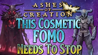 Ashes of Creation SABOTAGING Their Own Reputation With FOMO Cosmetics