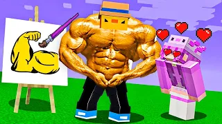 TUDO QUE EU DESENHO ACONTECE NO MINECRAFT!