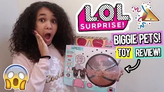 L.O.L Biggie Pets Unboxing | Inspiring Vanessa