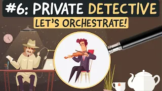 LET'S ORCHESTRATE Private DETECTIVE Music | Composer Practice