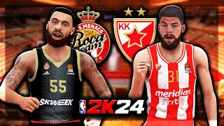 MONACO vs. CRVENA ZVEZDA - EUROLEAGUE 2K24