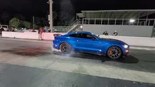 Shelby GT500 Palm Beach Dyno FBO Runs 9.5