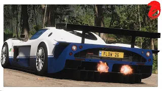 NUNCA PROBÉ el MASERATI MC12 en la GOLIATH!! 2 VUELTAS? No gracias... Forza Horizon 5 con Flowstreet