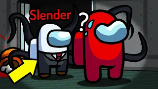 Among Us But SLENDERMAN is Impostor (MODS)