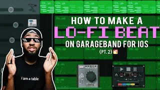 How to make a Lo-Fi beat on an iPhone PT. 2 (Garageband IOS)
