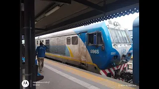 Viaje Completo en una Formación del Ferrocarril San Martín (Ramal Retiro - Pilar) -luki-